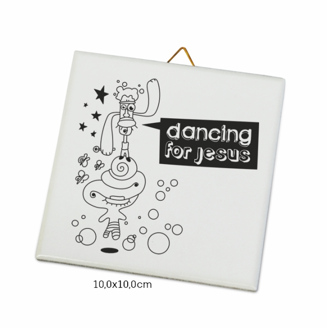 Fliese: dancing for jesus